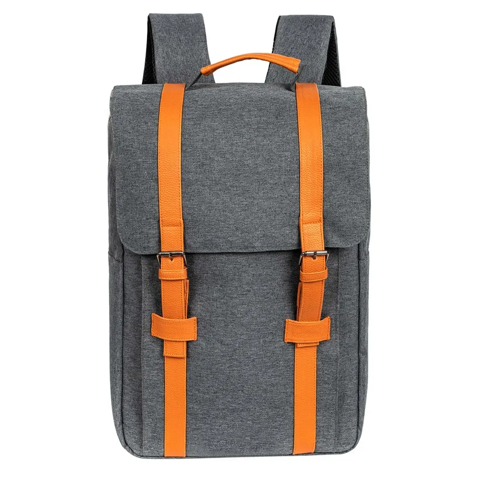 Tofarvet rygsæk med spænde