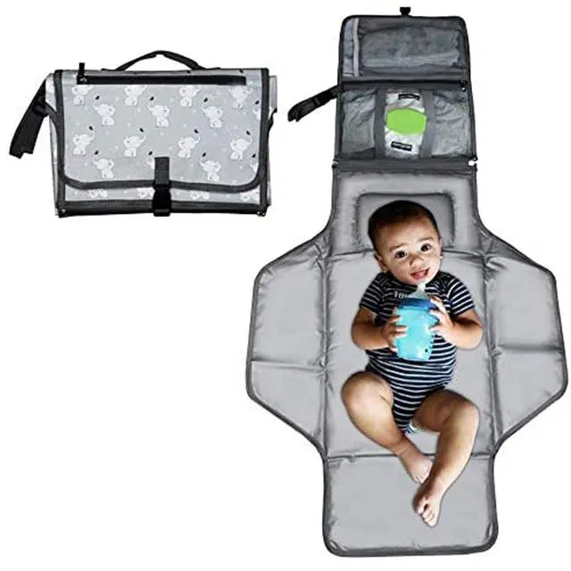 Pusletaske med flaskelomme