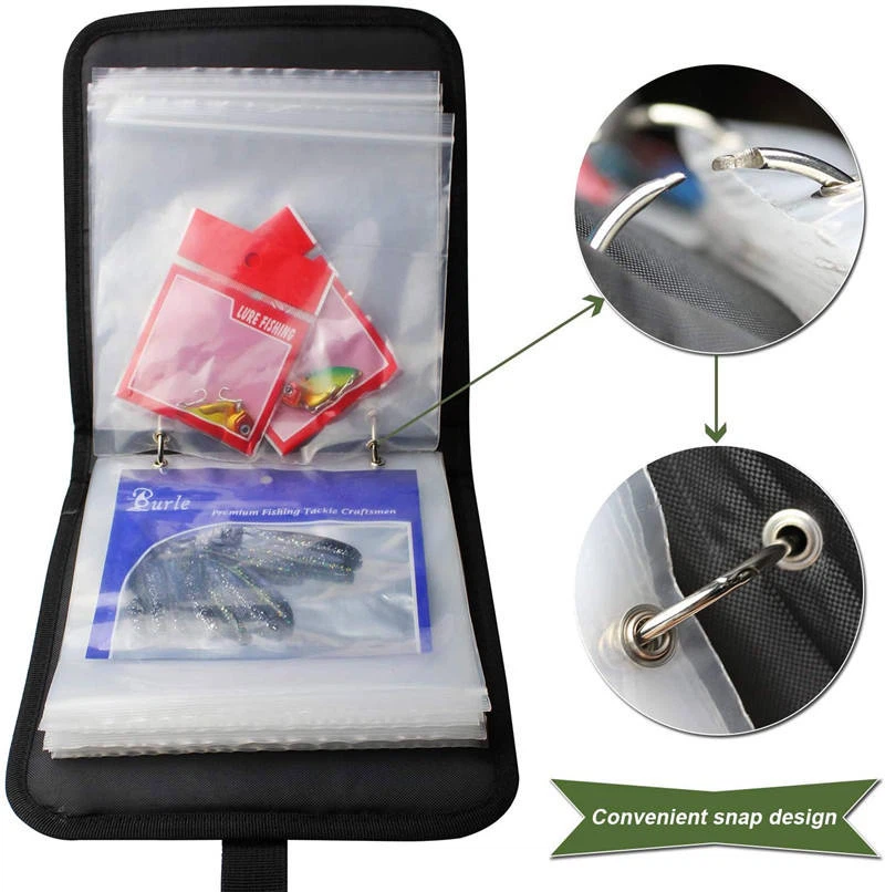 Fishing Tackle Binder Lure Storage Bag