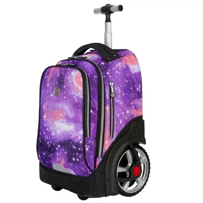 Rullerygsæk til rullebagage på hjul